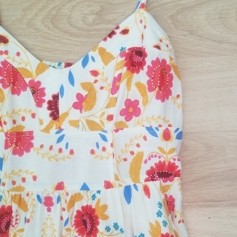 Express Floral Summer Dress with Pockets - Picture 3 of 6
